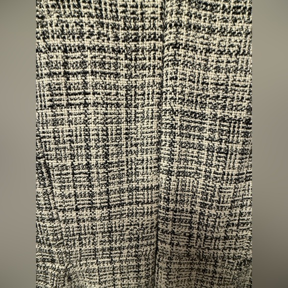 ME+EM Black and White Tweed Midi Dress - size 6 - Picture 7 of 13